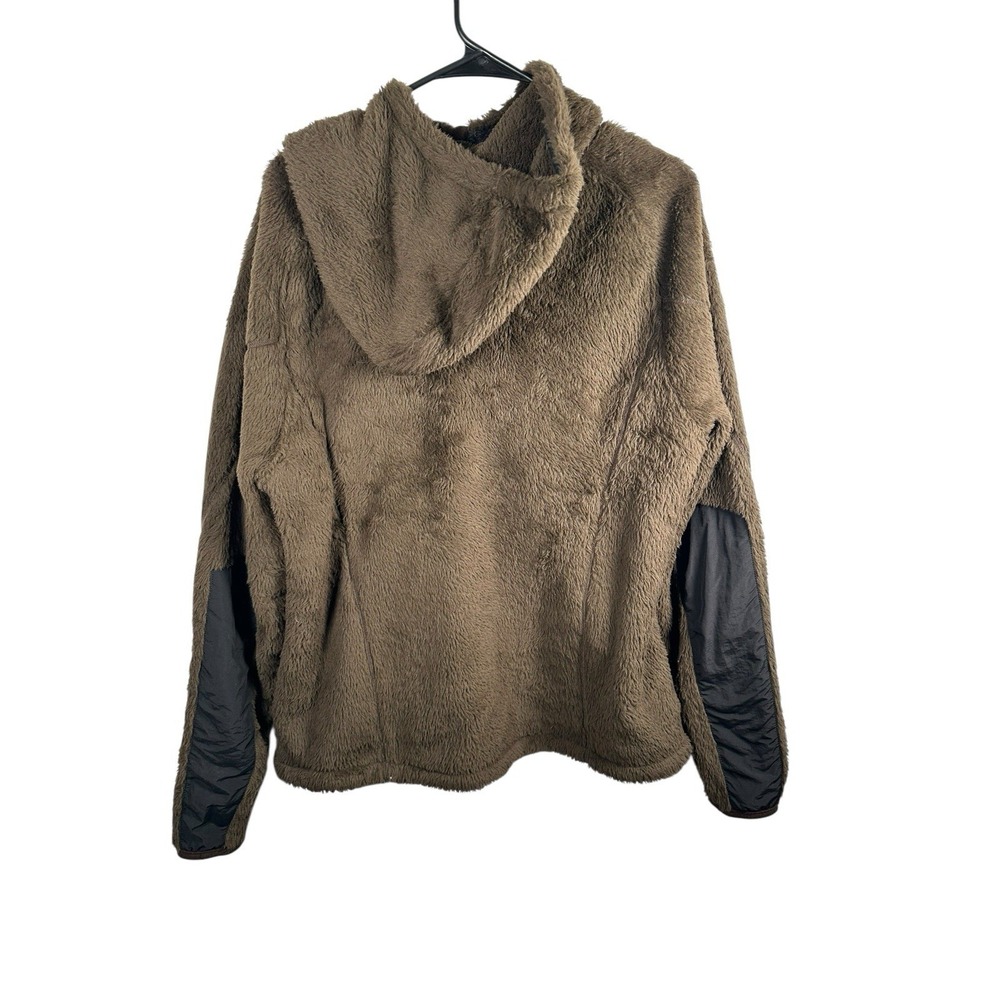 Triple Aught Design Shag Master Jacket Womens 2XL Brown Polartec Fleece Hooded - Picture 6 of 13